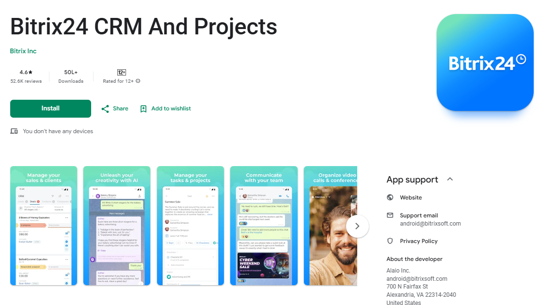 Bitrix24 CRM