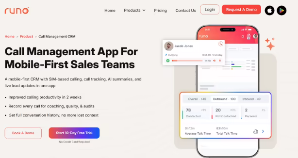 Call Management CRM