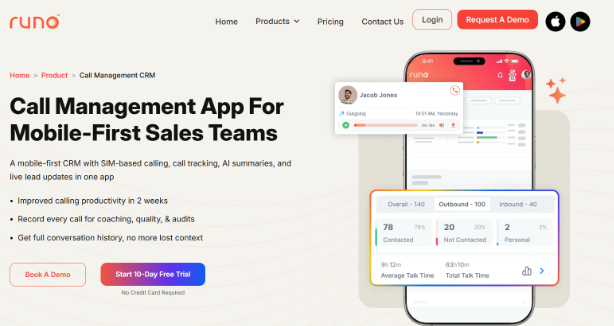 Call Management CRM