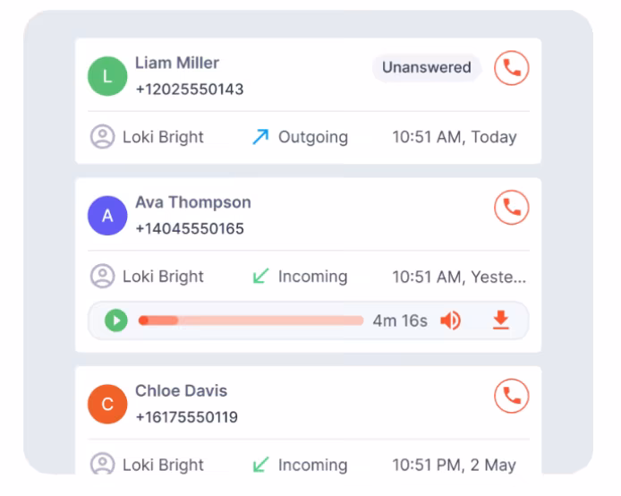 Call Ceneter Monitoring