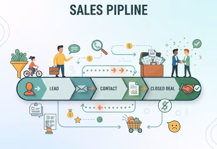Sales pipeline management