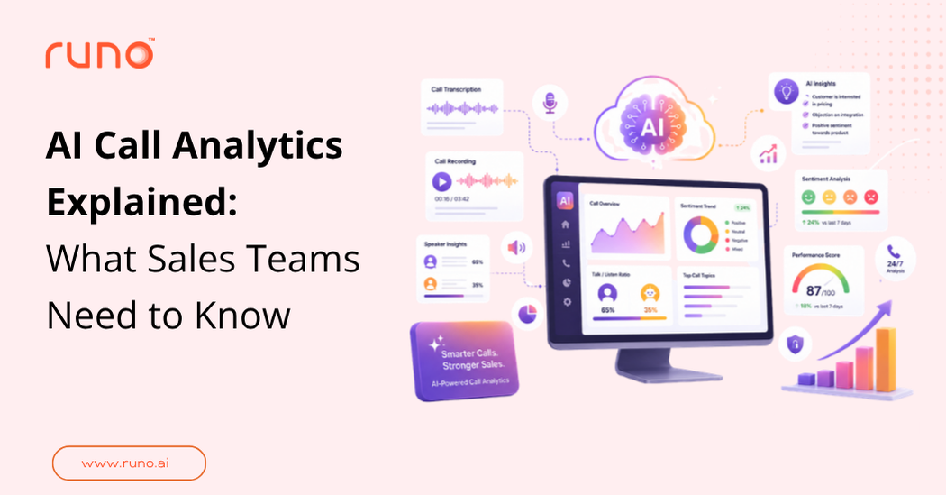 AI Call Analytics Explained: What Sales Teams Need to Know