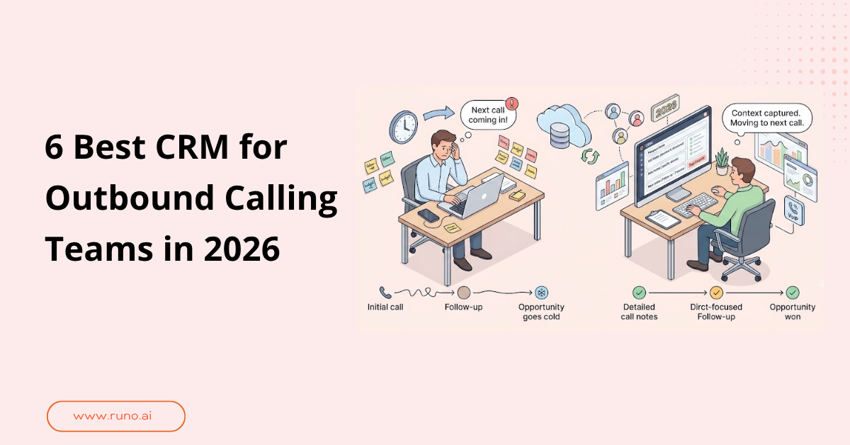 6 Best CRM for Outbound Calling Teams in 2026