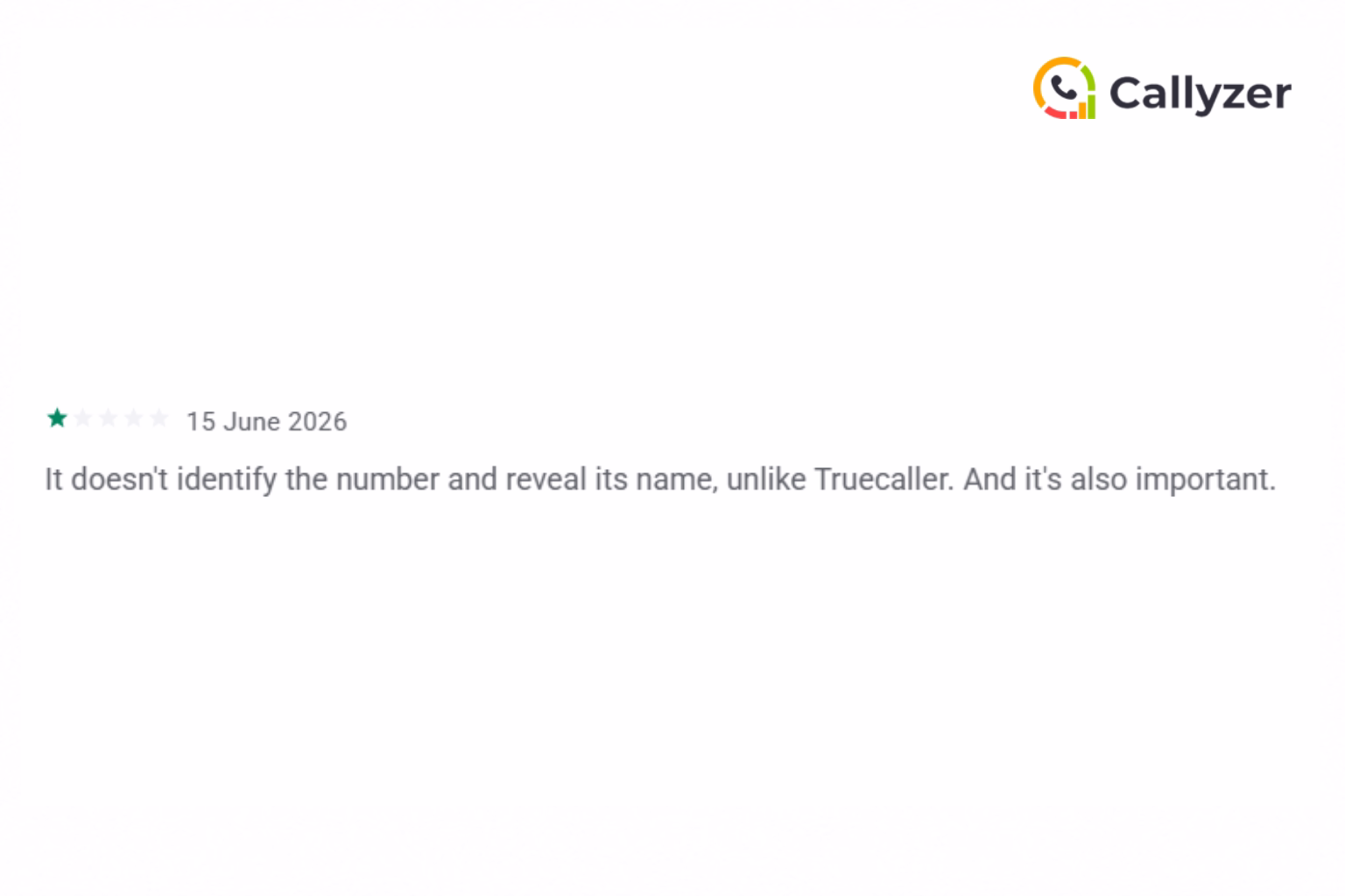 Callyzer review screenshot 2