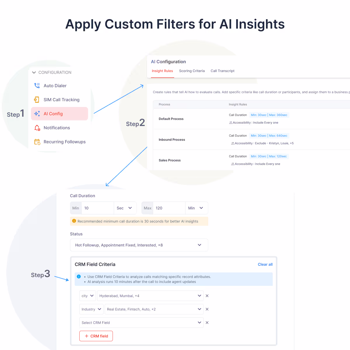 Define you own custom rules for AI Insights