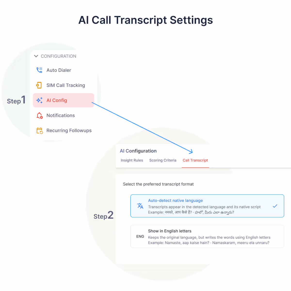Default AI Transcript Script