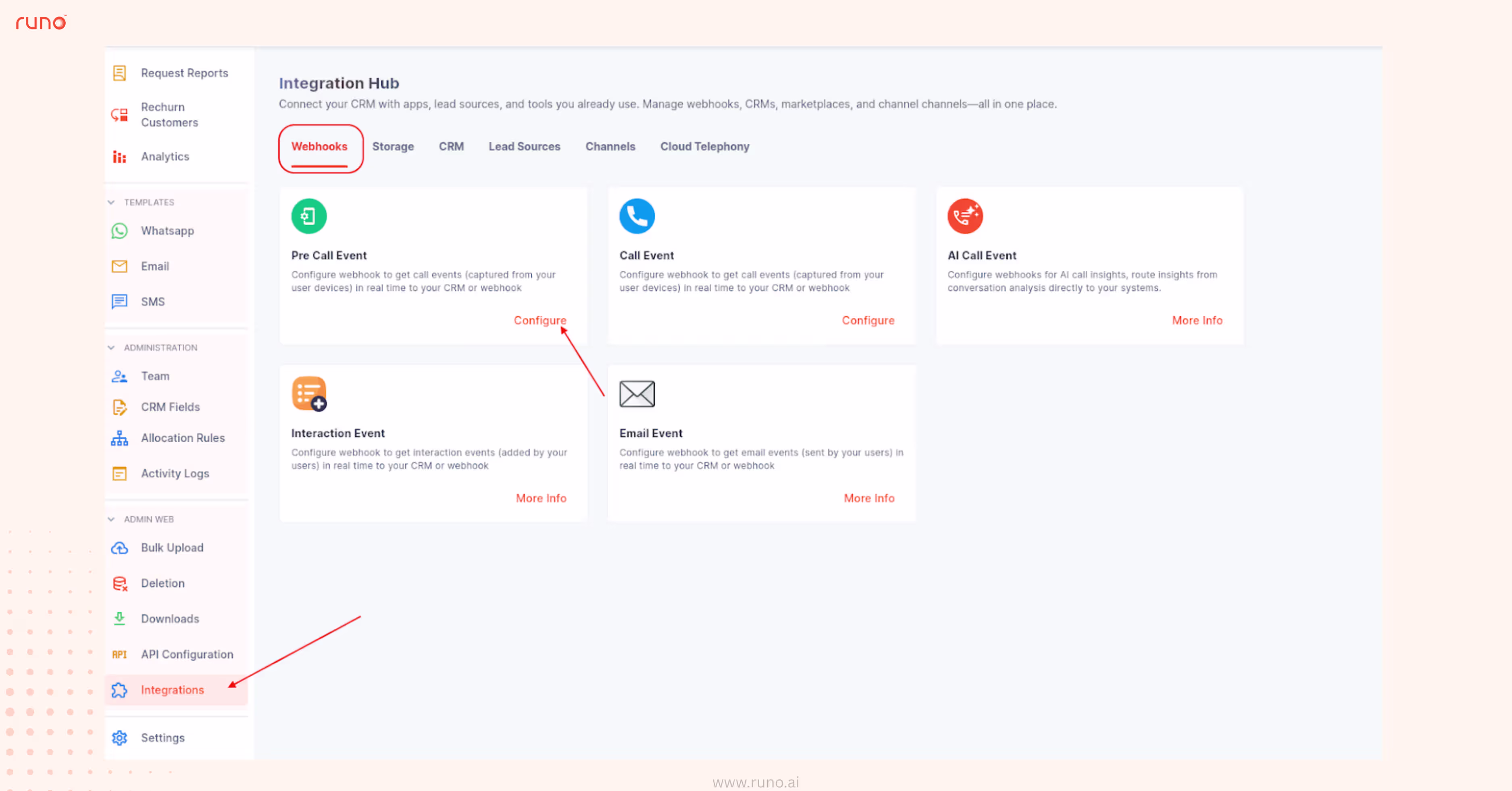 Webhook Configuration