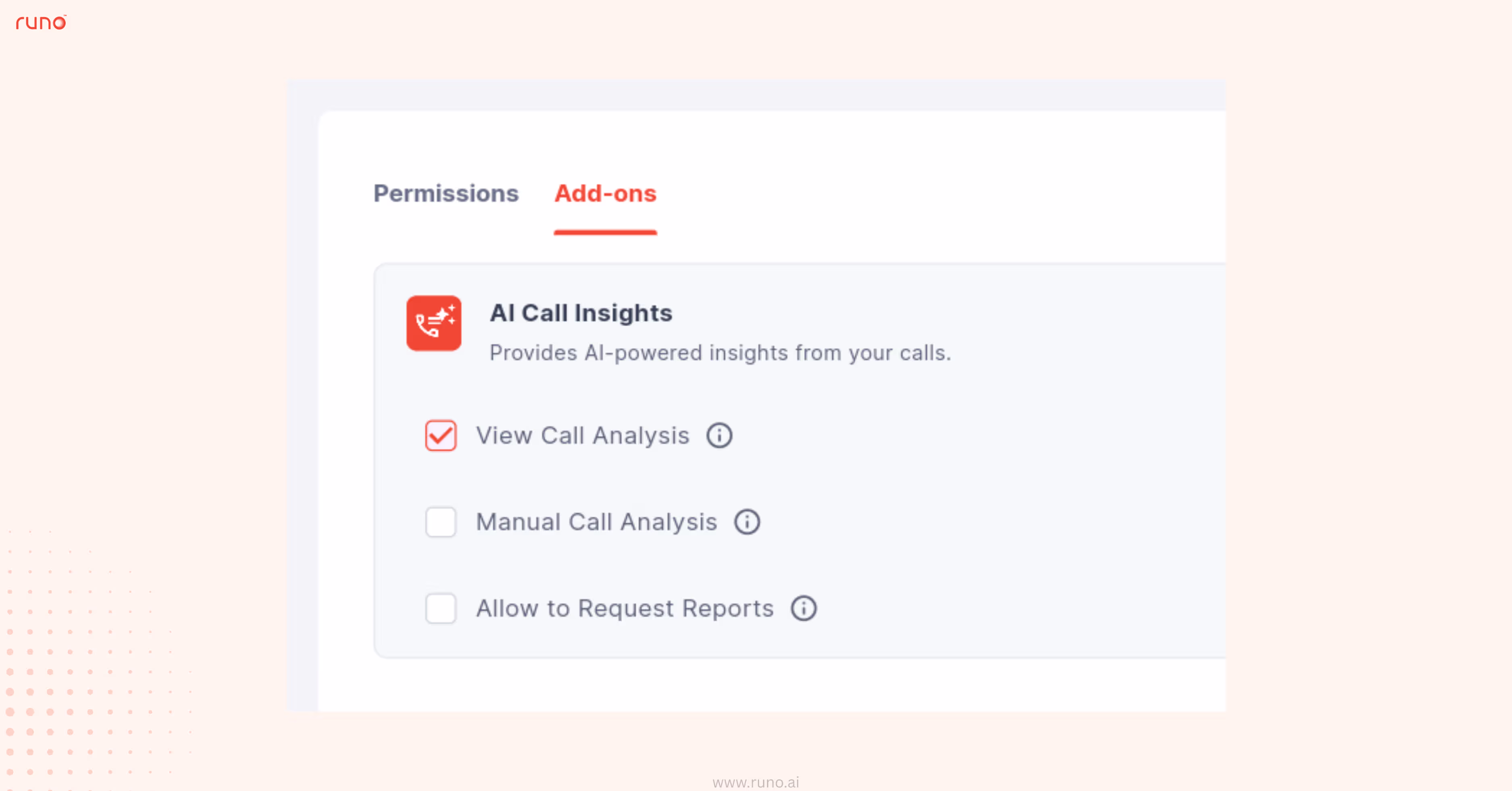 AI Call Insights Configuration