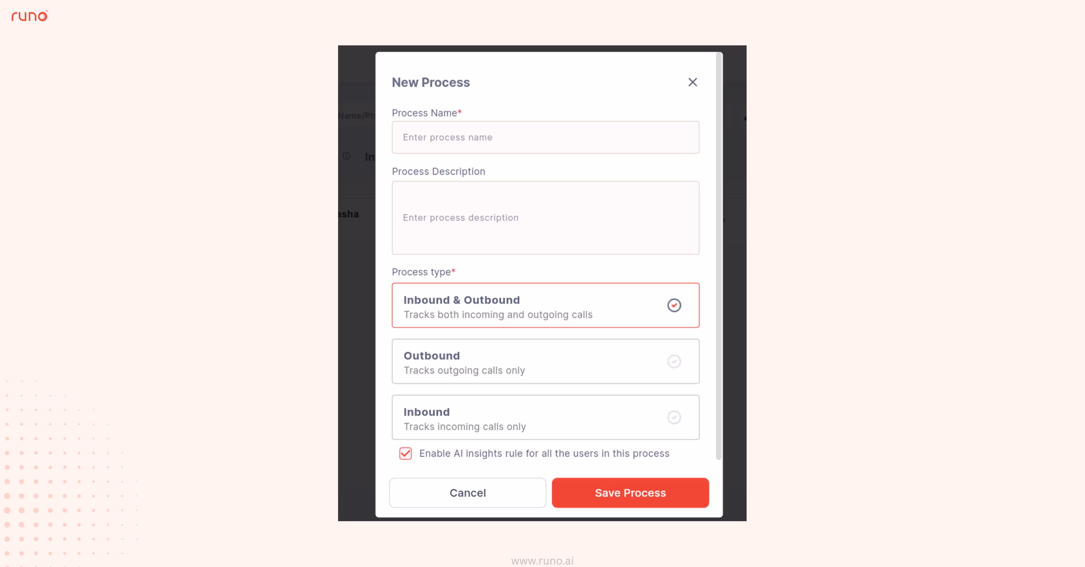 Process Description for Better AI Call Analysis