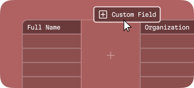 Built-in CRM