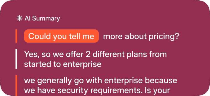 AI Call Summaries