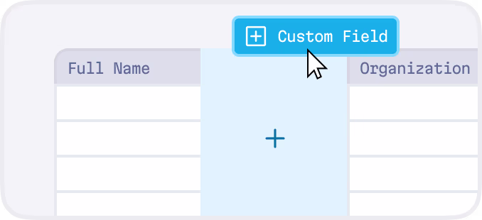 Built-in CRM