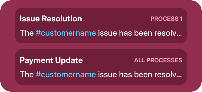 Message Templates