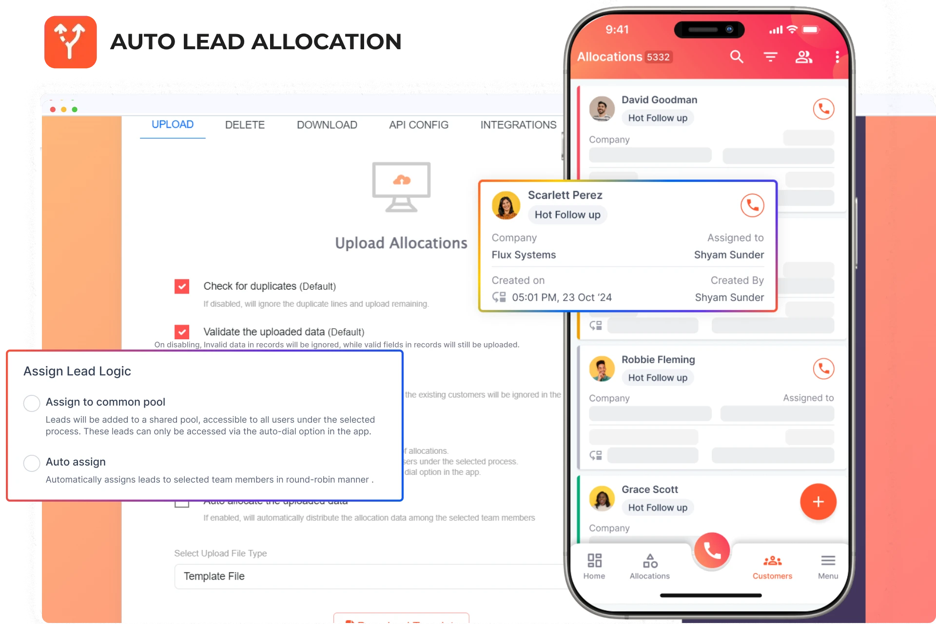 Auto Lead Allocation