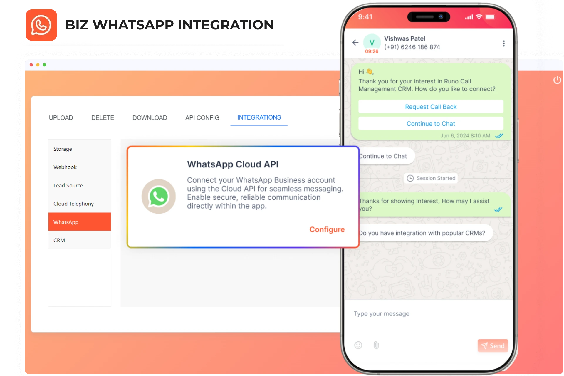 Whatsapp Integration