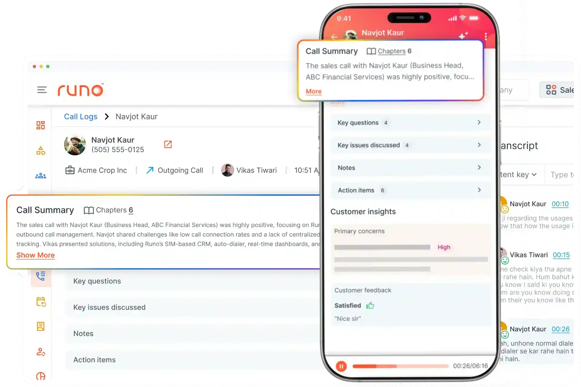 Runo Dashboard