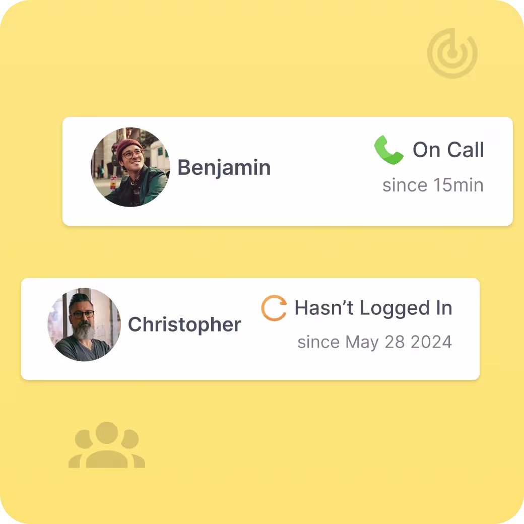 Live Team Tracking Dashboard