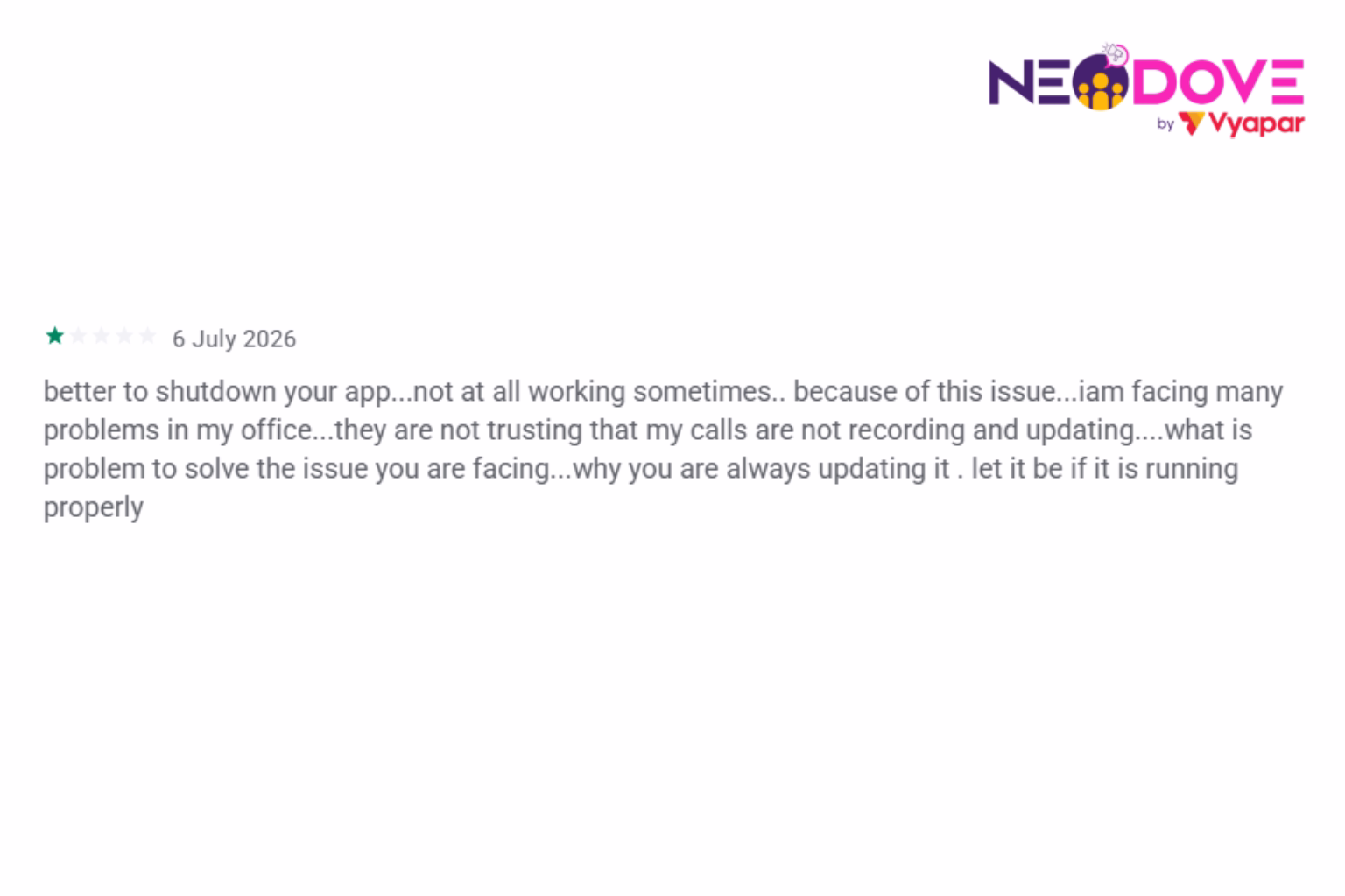 Neodove review screenshot 3