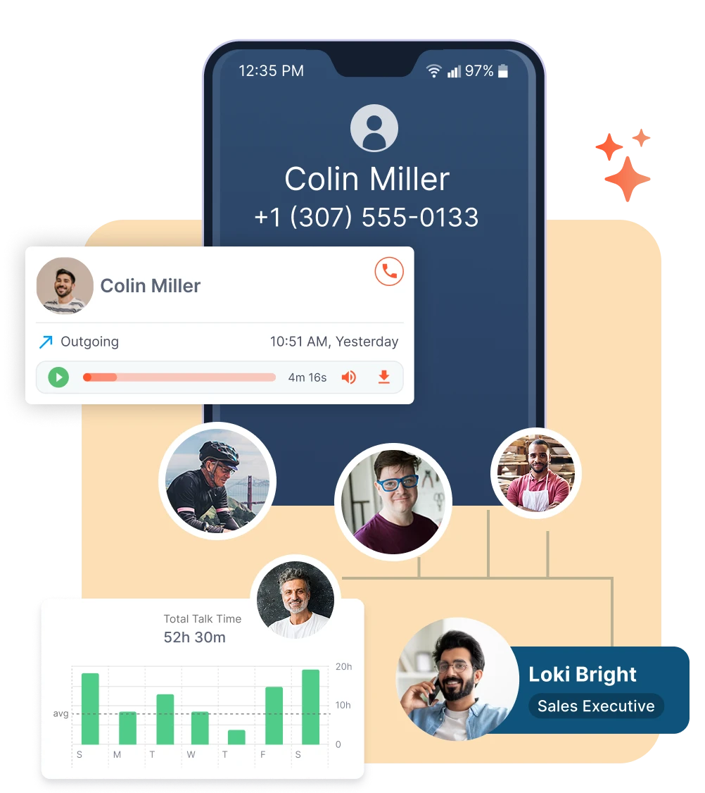 Runo Sales Call Tracking Software