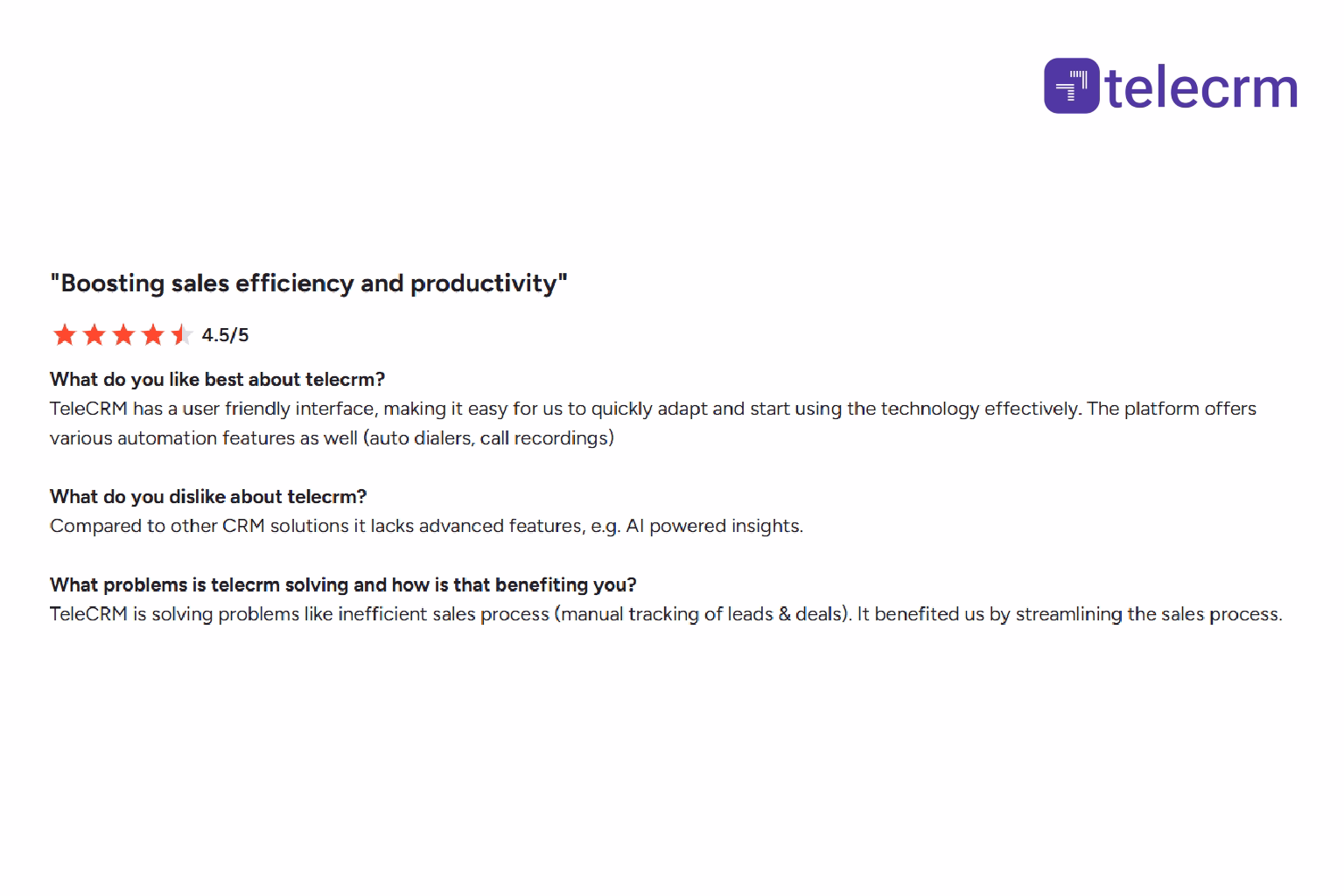Knowlarity review screenshot 1